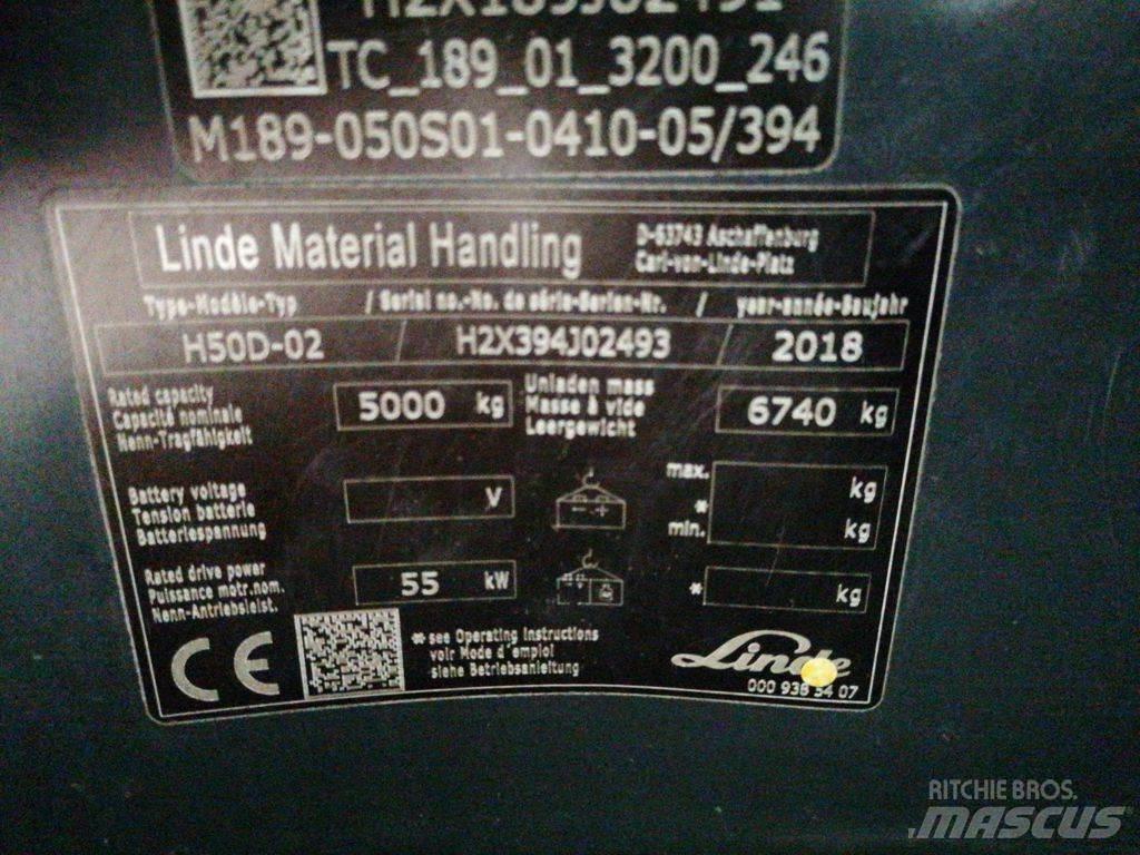 Linde H50D-02 شاحنات الديزل