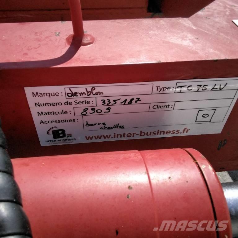 Demblon TC 75 LV محاريث عكسية