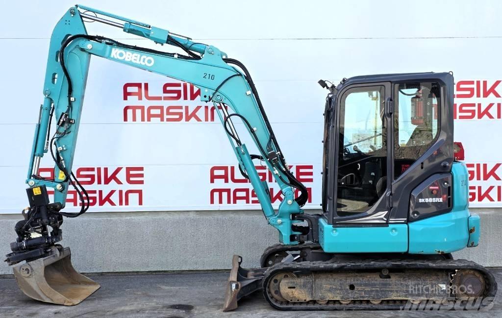 Kobelco SK 58 SRX-7 حفارات صغيرة أقل من 7 طن (حفارات صغيرة)