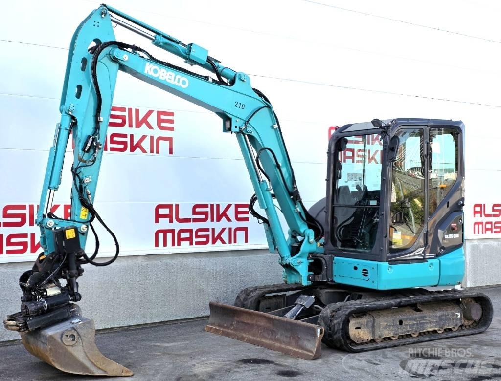 Kobelco SK 58 SRX-7 حفارات صغيرة أقل من 7 طن (حفارات صغيرة)
