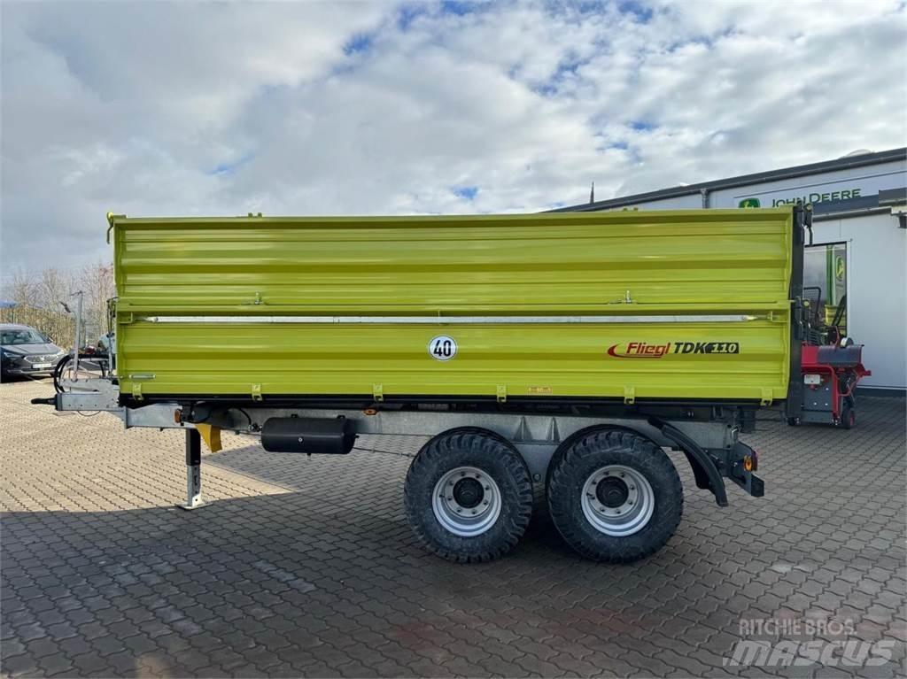 Fliegl TDK 110-88 مقطورات قلابة