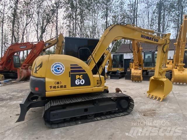 Komatsu PC 60 حفارات صغيرة أقل من 7 طن (حفارات صغيرة)