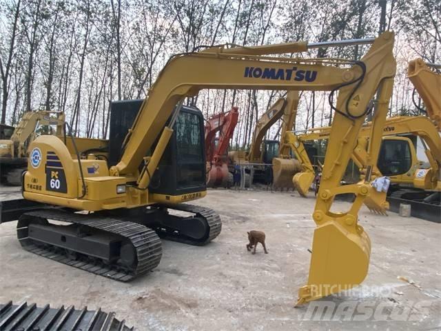 Komatsu PC 60 حفارات صغيرة أقل من 7 طن (حفارات صغيرة)