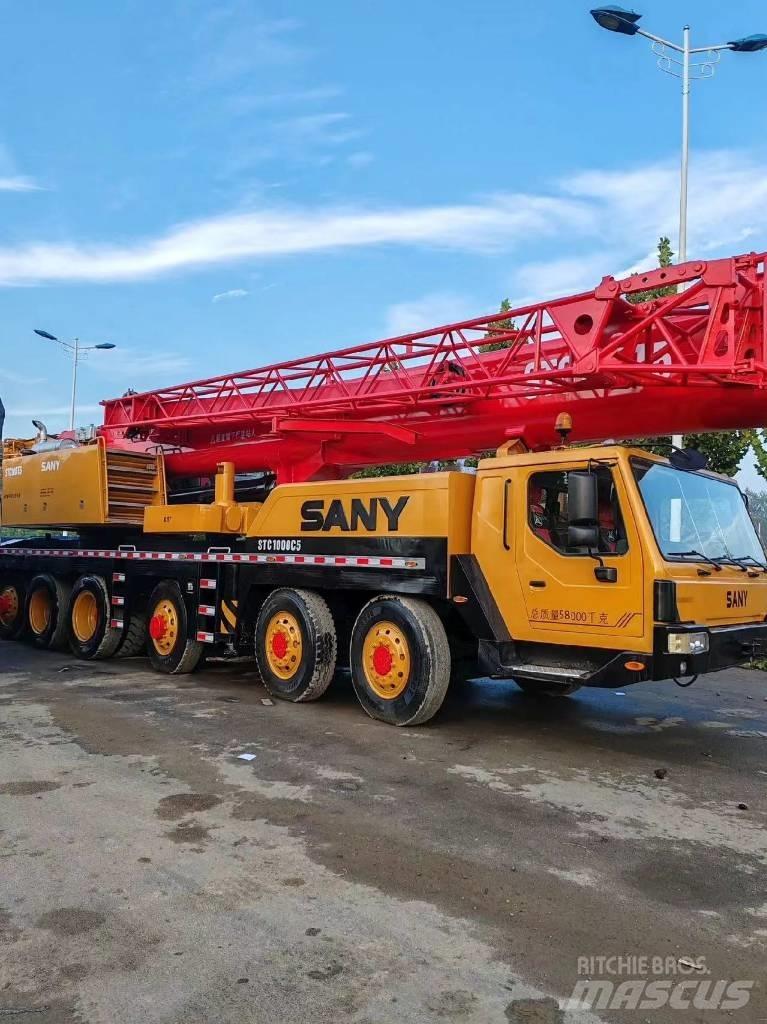 Sany STC 1000 رافعات صالحة لكل أنواع الطرق