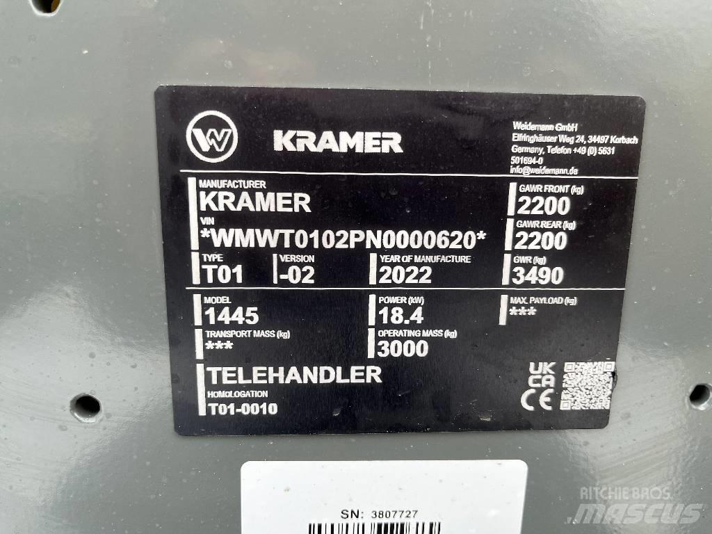 Kramer 1445 رافعة تلسكوبية