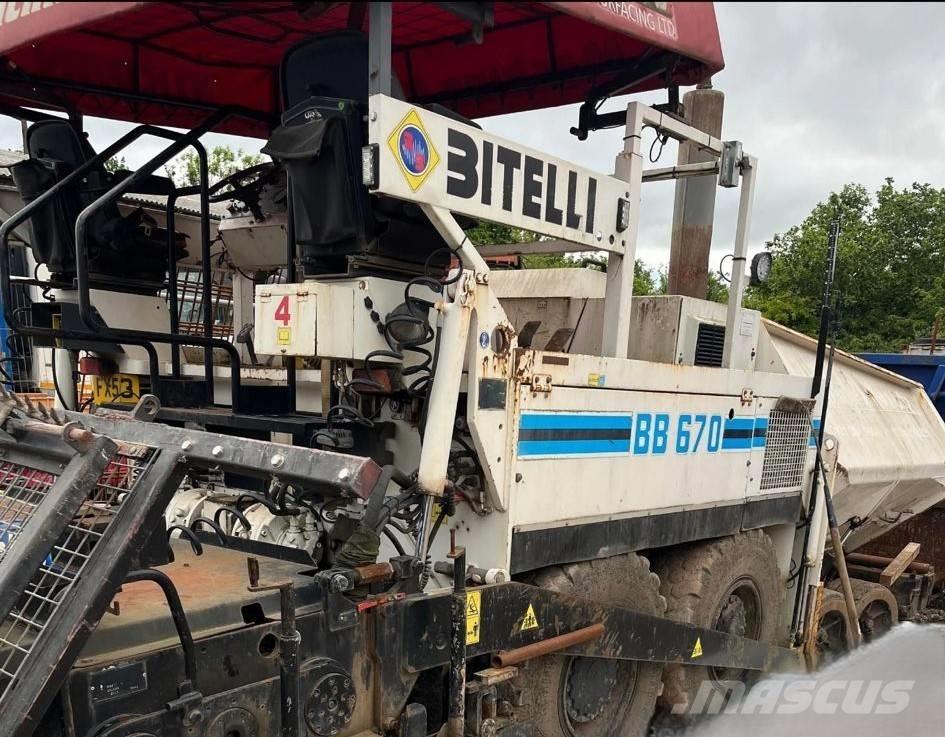 Bitelli BB 670 معدات السفلتة