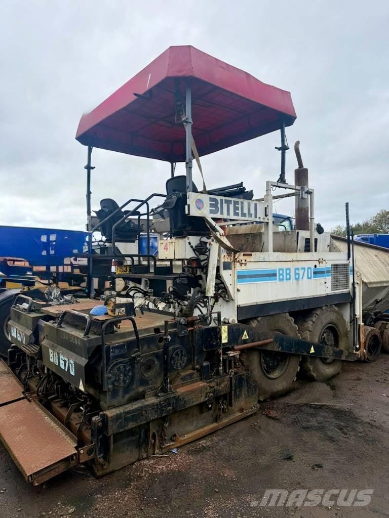 Bitelli BB 670 معدات السفلتة