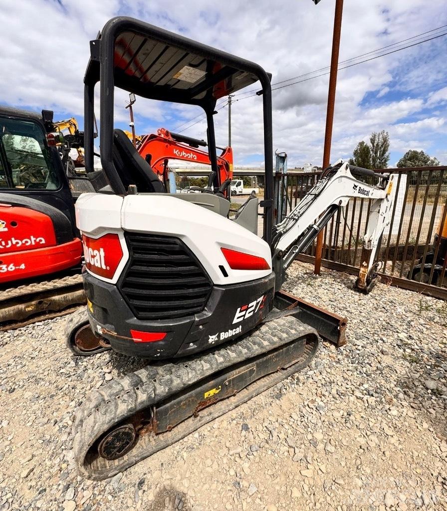 Bobcat E 27z حفارات صغيرة أقل من 7 طن (حفارات صغيرة)
