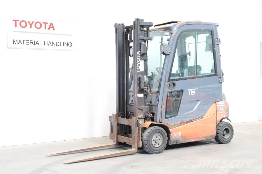 Toyota 8FBM18T شاحنات ذات رافعات شوكية تعمل بالكهرباء