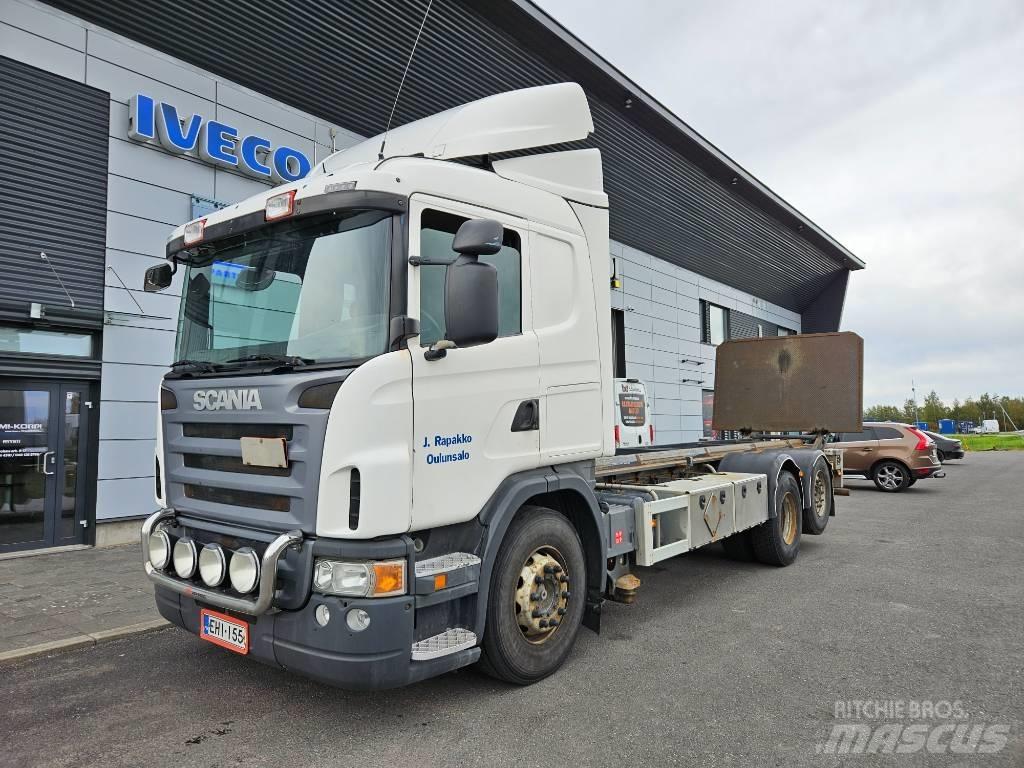 Scania G420 6x2*4 شاحنات الحاويات