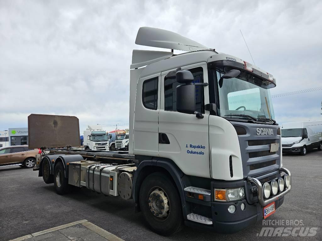Scania G420 6x2*4 شاحنات الحاويات