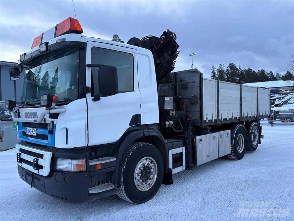 Scania P380 شاحنات الرافعات