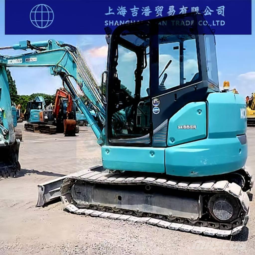 Kobelco SK 55 حفارات صغيرة أقل من 7 طن (حفارات صغيرة)