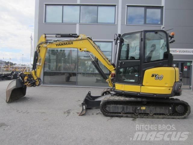 Yanmar Vio 60 حفارات صغيرة أقل من 7 طن (حفارات صغيرة)