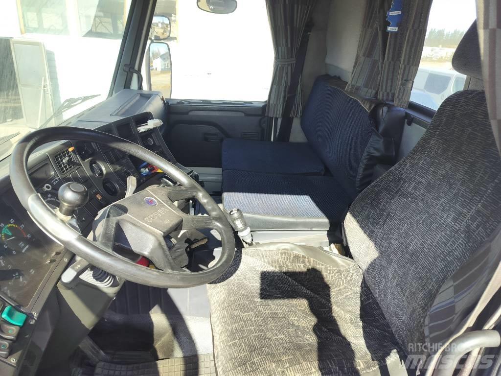 Scania 113 H 360 شاحنات مسطحة/مفصلية الجوانب