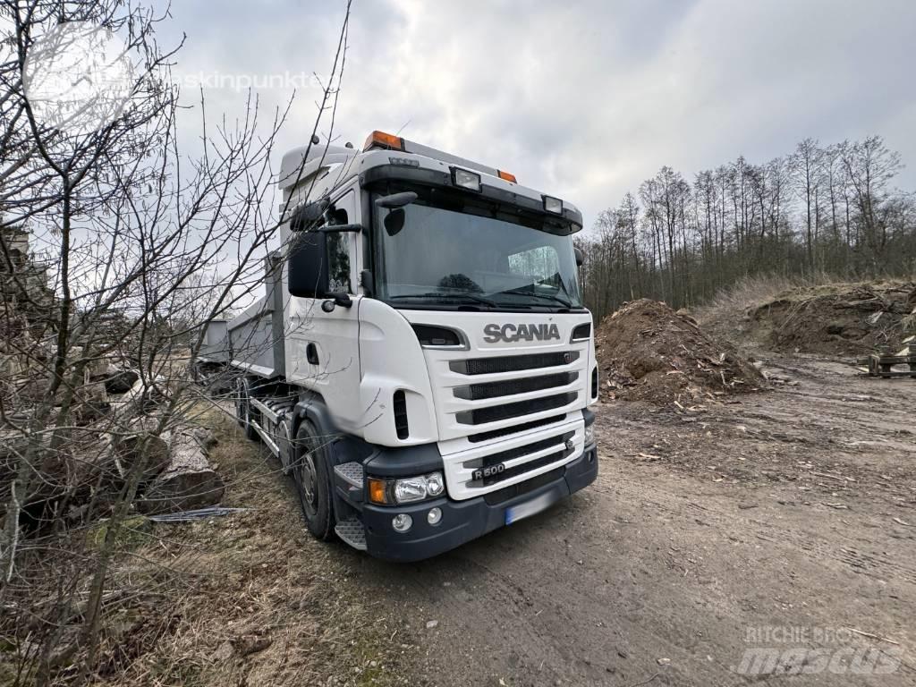 Scania R 500 LB شاحنات الرافعات الخطافية
