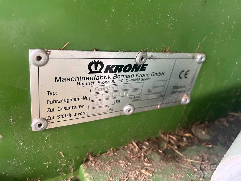 Krone CV150XC محزمات مستديرة