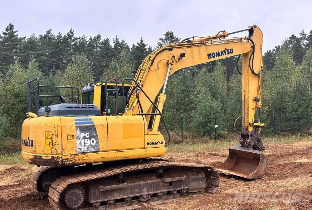 Komatsu PC 190-8 حفارات زحافة