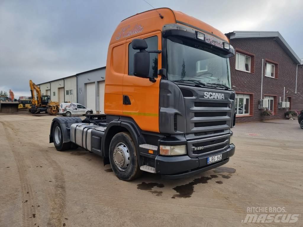 Scania R 420 وحدات الجر