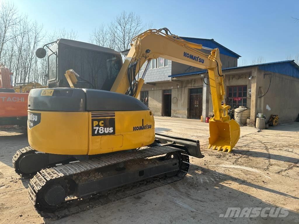 Komatsu pc78us حفارات زحافة