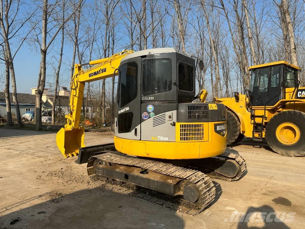 Komatsu pc78us حفارات زحافة