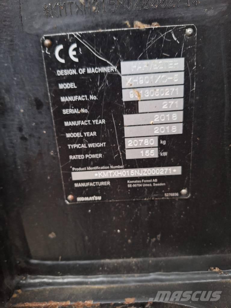 Komatsu 901 XC حصادات