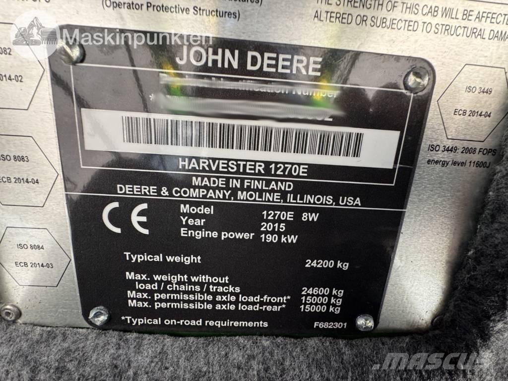 John Deere 1270 E حصادات