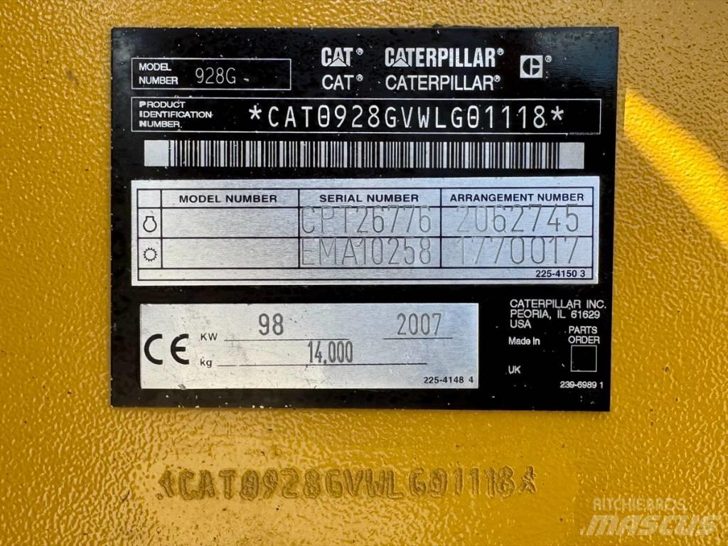 CAT 928 G z لوادر بعجل