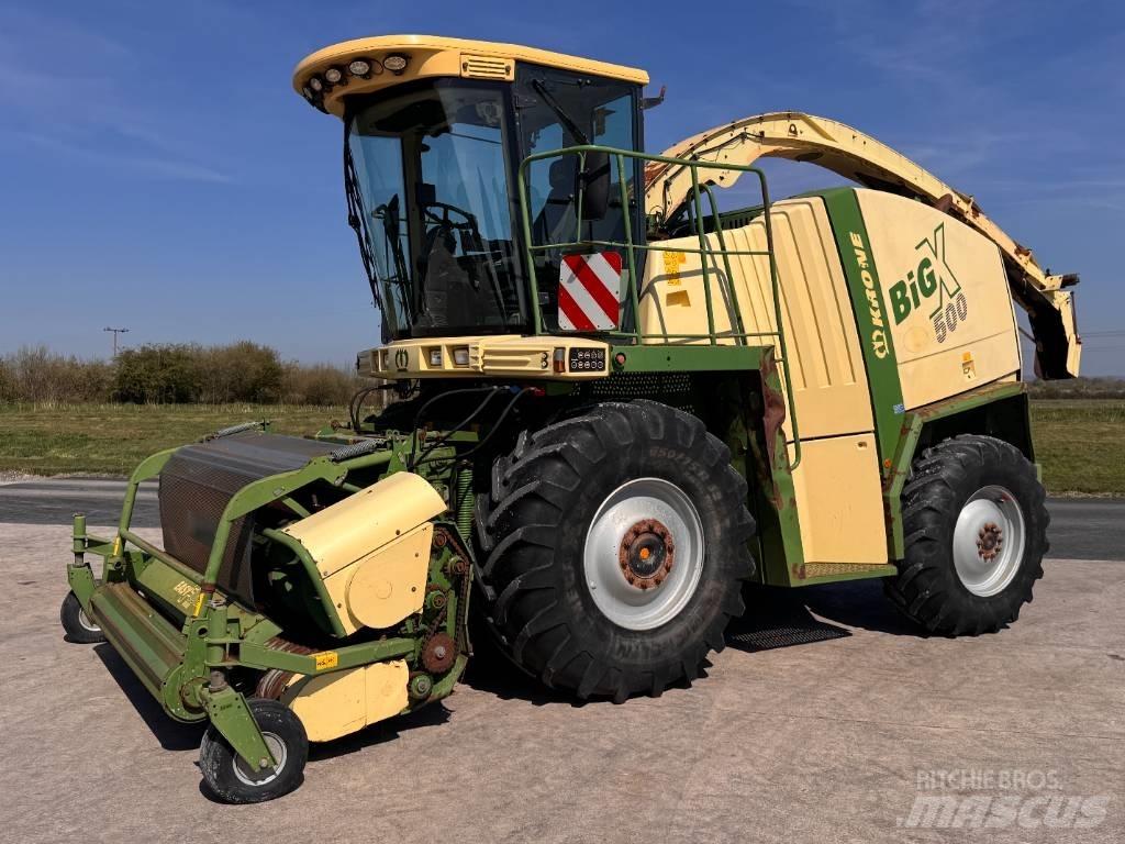 Krone Big X 500 علافات ذاتية الدفع