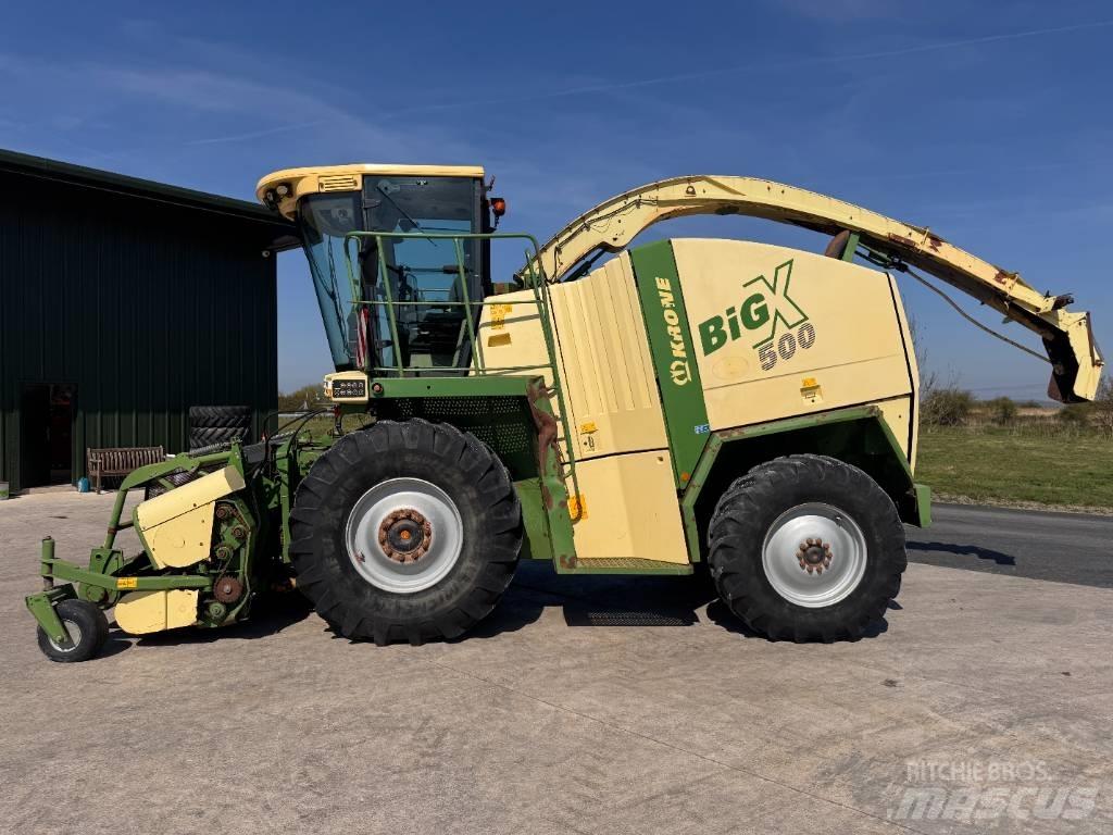 Krone Big X 500 علافات ذاتية الدفع