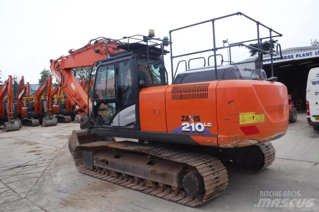 Hitachi ZX 210 LC-6 حفارات زحافة