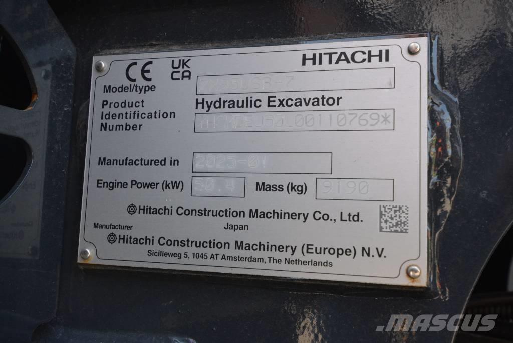Hitachi ZX 95 USB-7 حفارات وسط 7 طن - 12 طن