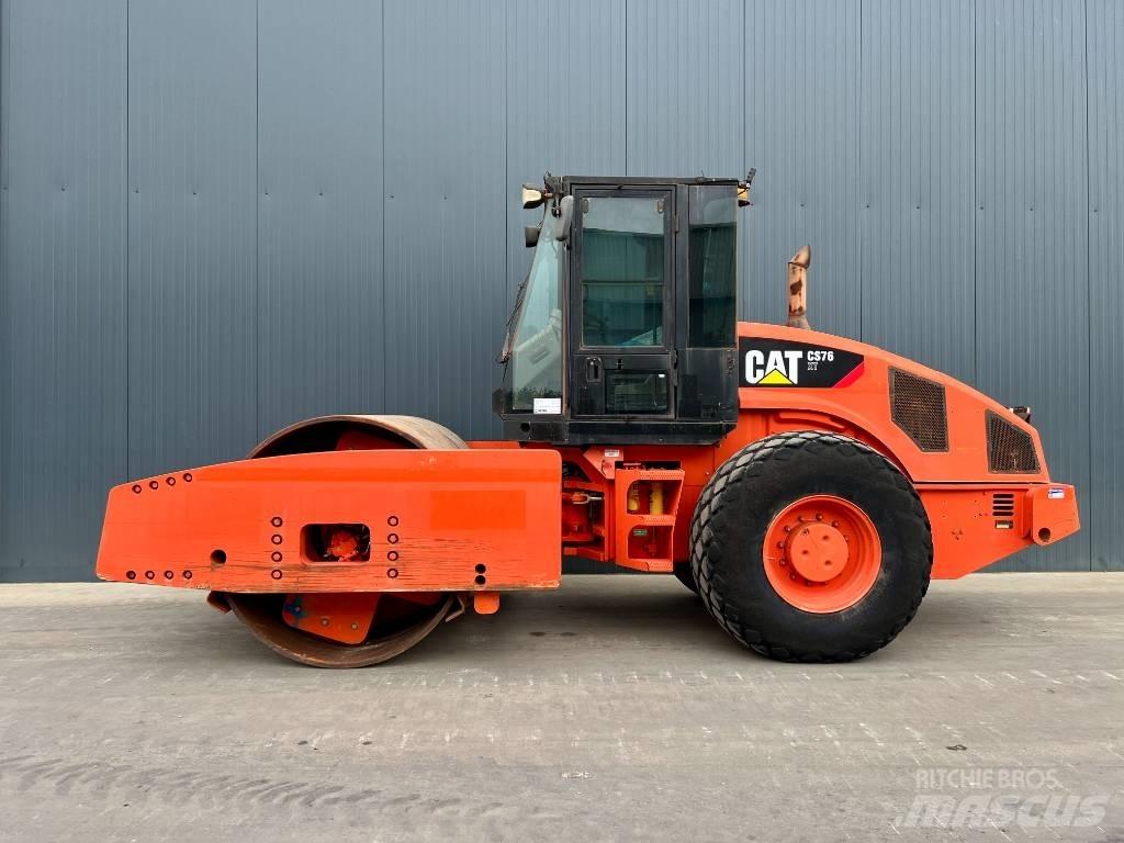 CAT CS76 XT مداحل أحادية الأسطوانة