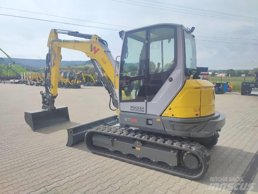 Wacker Neuson ET 58 حفارات زحافة