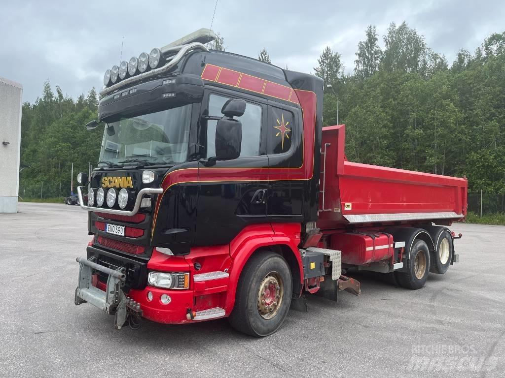 Scania R580 شاحنات الرافعات الخطافية