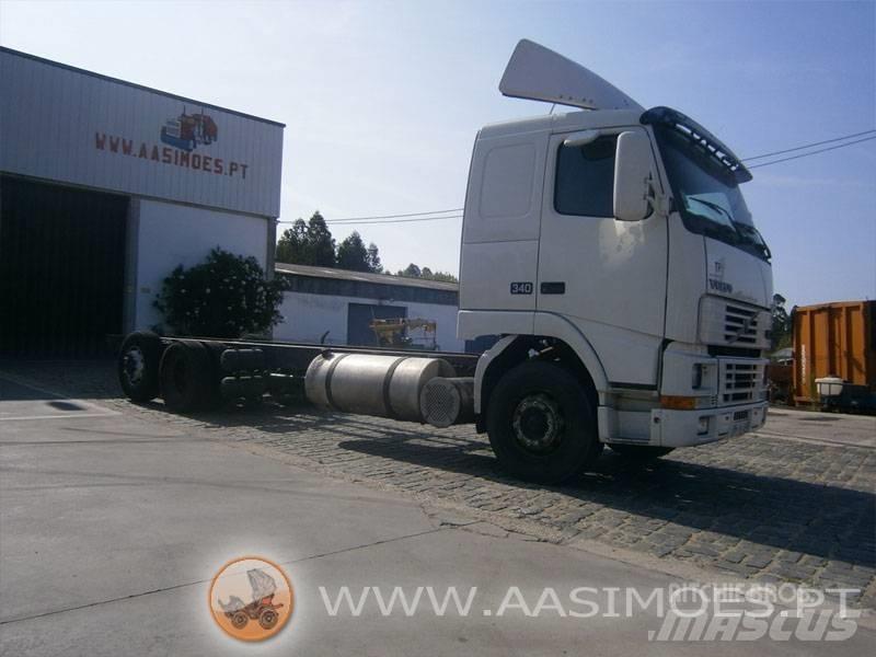 Volvo FH12 340 6X2 شاحنات بمقصورة وهيكل