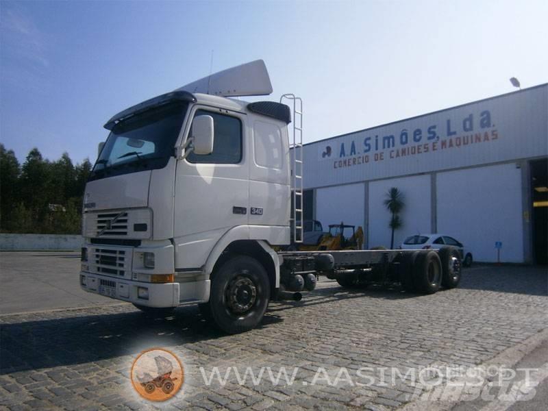 Volvo FH12 340 6X2 شاحنات بمقصورة وهيكل