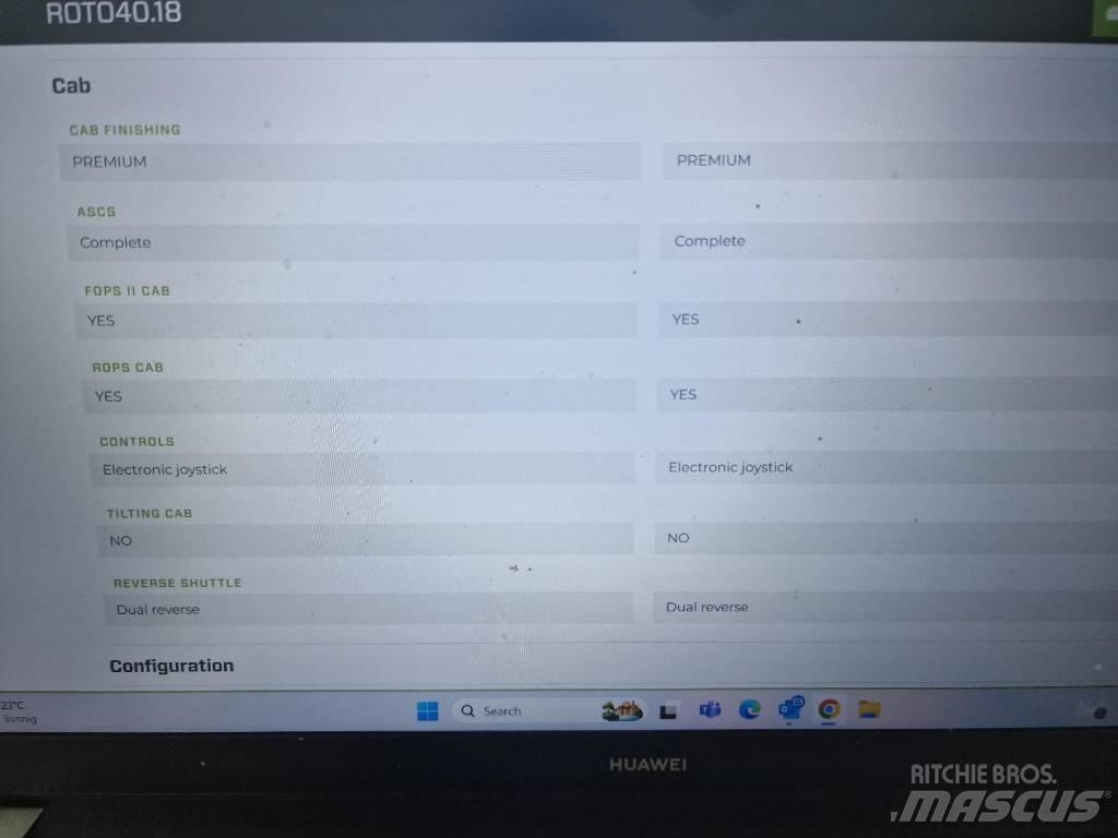 Merlo Roto 40.18 مناولات متداخلة
