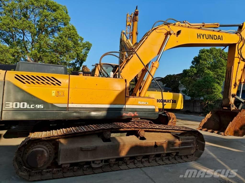Hyundai R300lc-9s حفارات زحافة