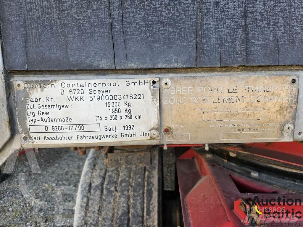 Krone AZ مقطوروات مسطحة/مفصلية الجوانب