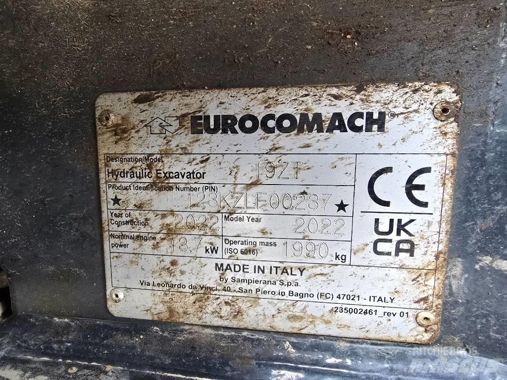Eurocomach 19 ZT حفارات صغيرة أقل من 7 طن (حفارات صغيرة)