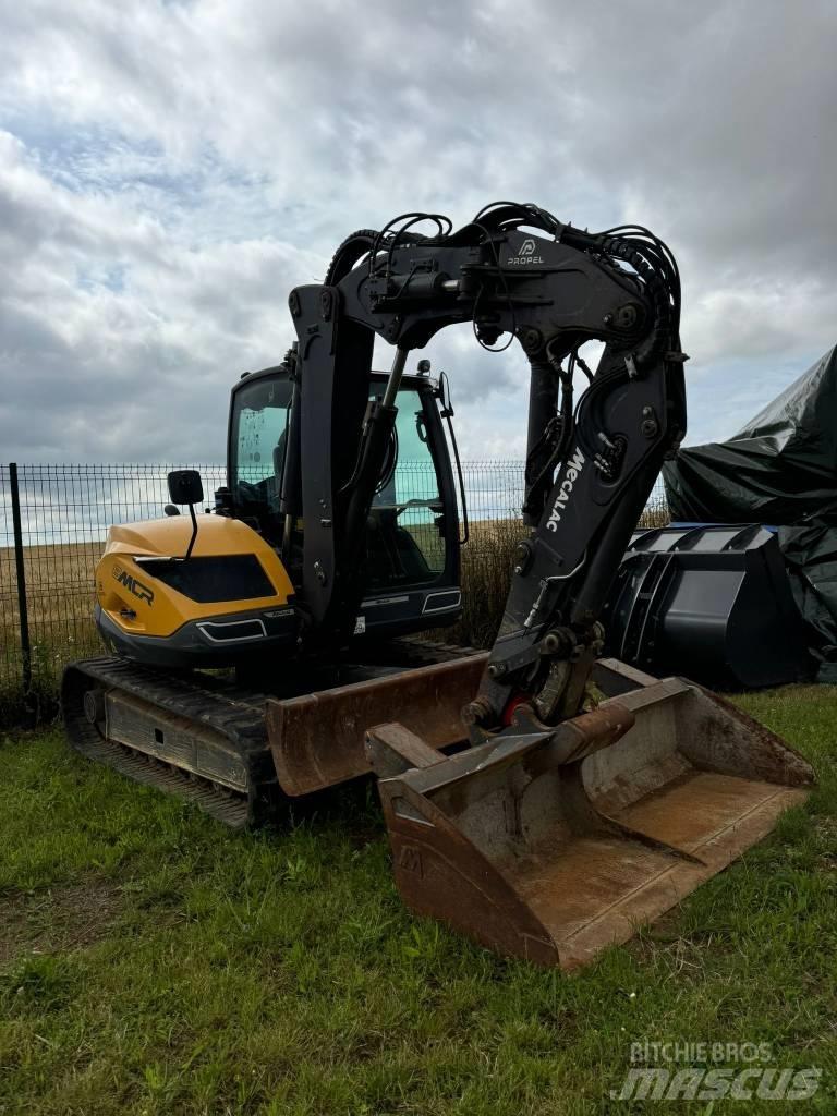 Mecalac 8 M CR حفارات وسط 7 طن - 12 طن