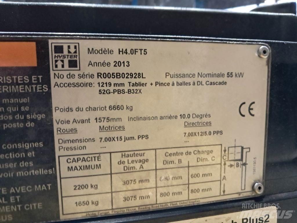 Hyster H4.0FT5 شاحنات الديزل