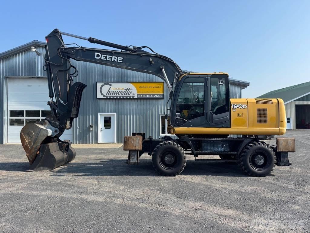 John Deere 190 DW حفارات بعجل