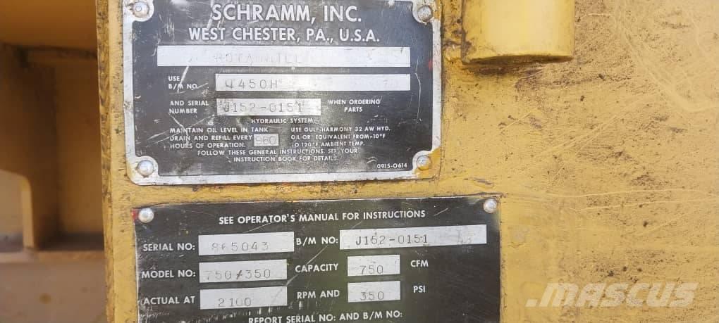  Schramm T450 RC معدات الثقب السطحي