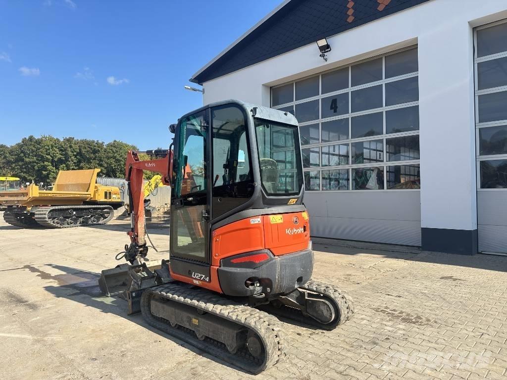 Kubota U 27-4 حفارات صغيرة أقل من 7 طن (حفارات صغيرة)