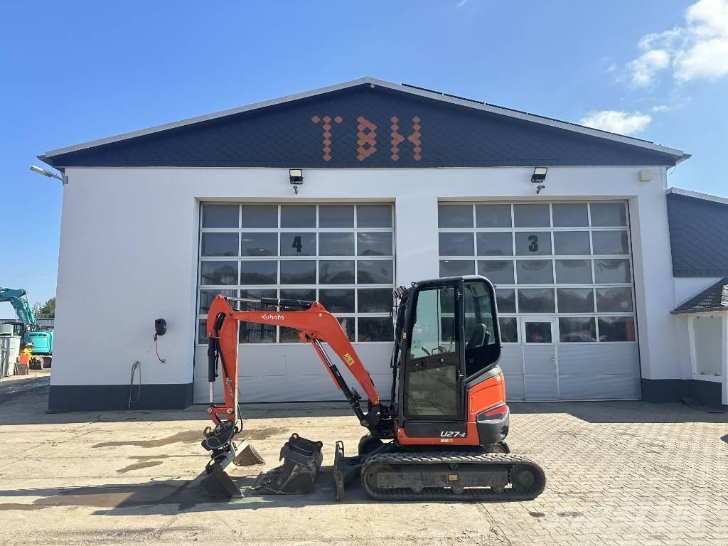 Kubota U 27-4 حفارات صغيرة أقل من 7 طن (حفارات صغيرة)