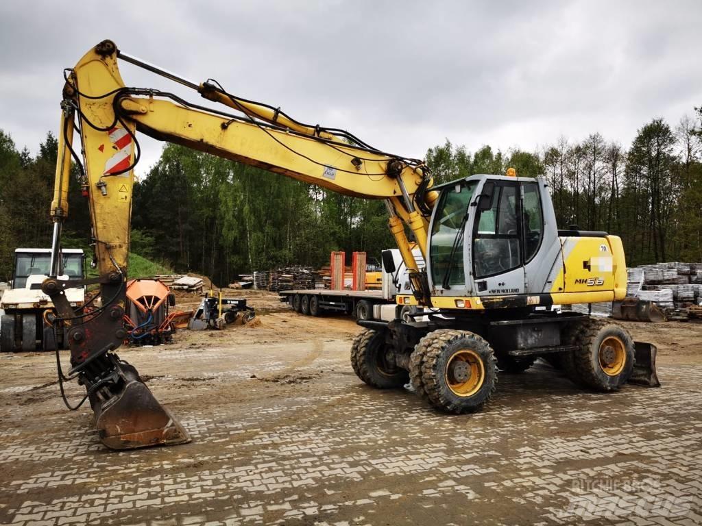 New Holland MH 5.6 حفارات بعجل