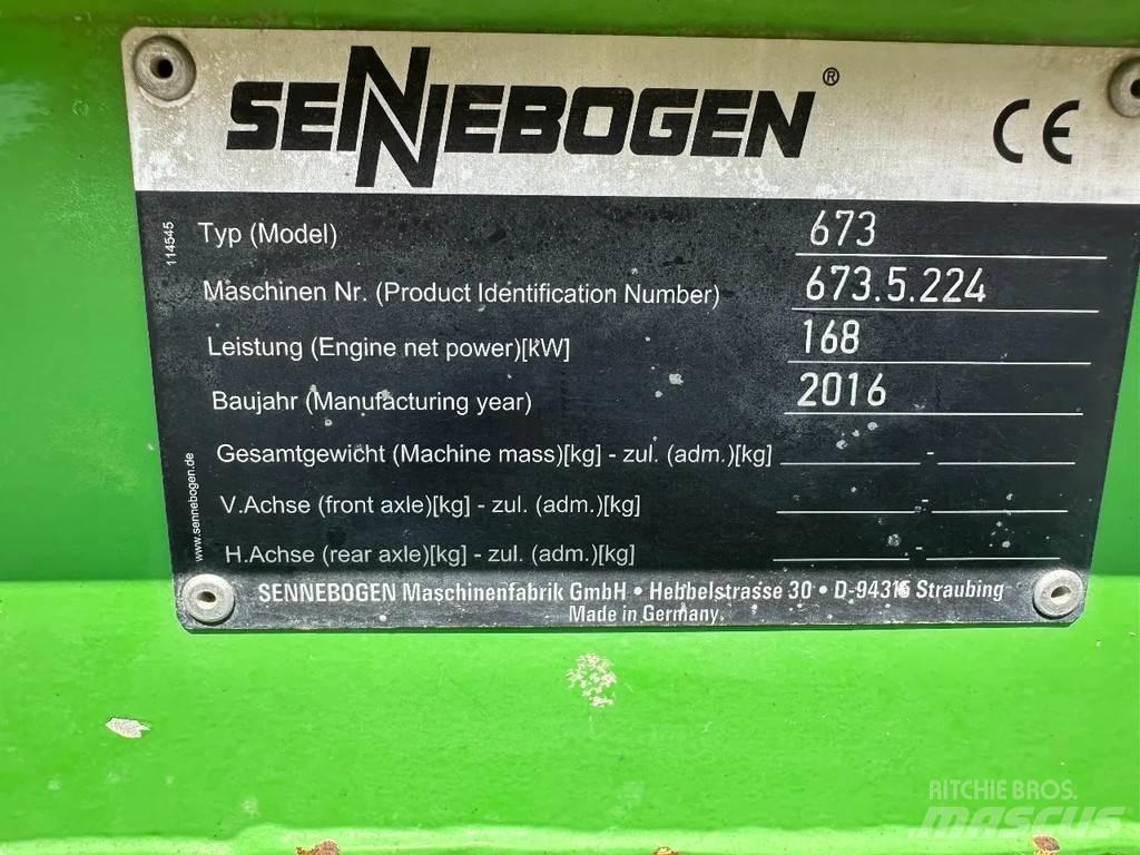 Sennebogen 673R رافعات مجنزرة