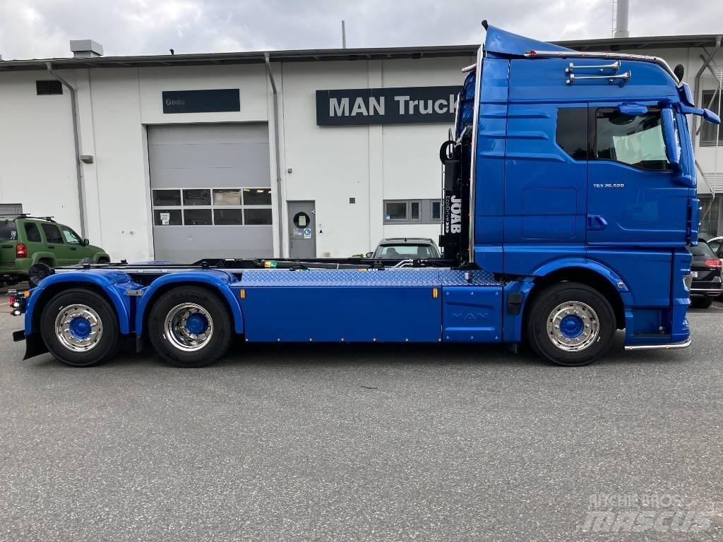 MAN TGX 26.510 شاحنات الرافعات الخطافية